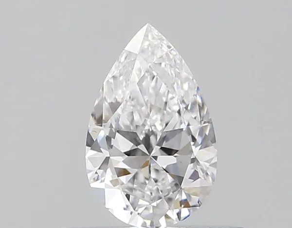 0.41ct PEAR D IF Natural diamond