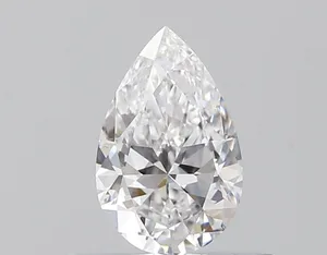 0.41ct PEAR D IF Natural diamond