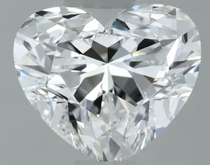 0.8ct HEART E VS1 Natural diamond
