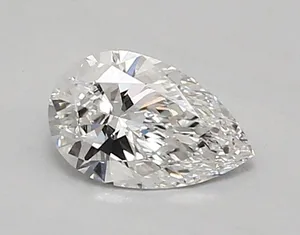 0.84ct PEAR D VVS2 Lab diamond