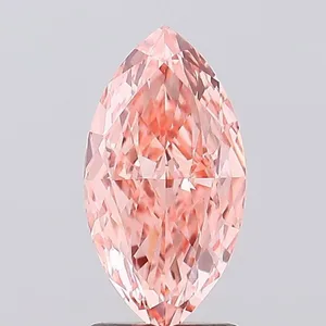 2.01ct MARQUISE Fancy Vivid Pink VS1 Coloured Lab diamond