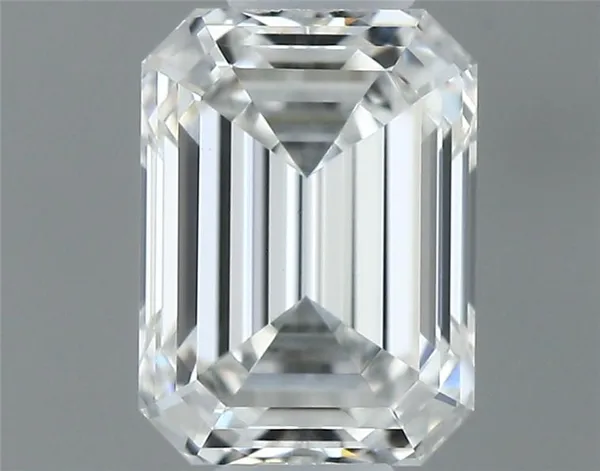 0.35ct EMERALD F VVS2 Natural diamond
