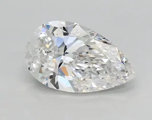 0.84ct PEAR D VVS1 Lab diamond