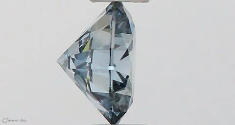 0.31ct ROUND Fancy Intense Blue VS1 Coloured Lab diamond