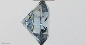 0.31ct ROUND Fancy Intense Blue VS1 Coloured Lab diamond