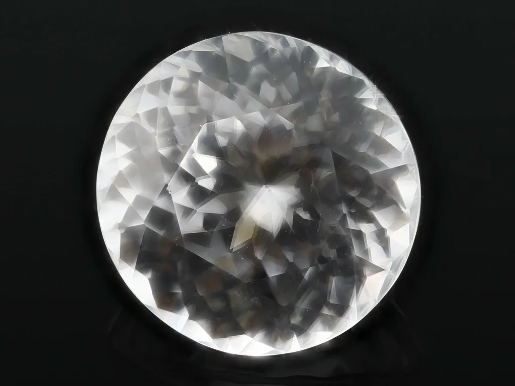 3.54ct White Zircon, Round gemstone