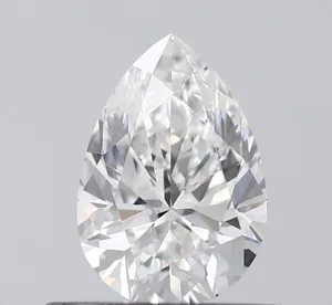 0.51ct PEAR F VVS2 Natural diamond