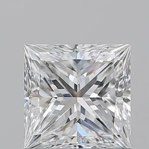 1ct PRINCESS E VS2 Natural diamond
