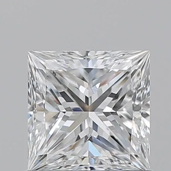 1ct PRINCESS E VS2 Natural diamond