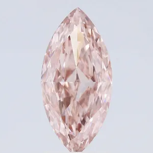 2.01ct MARQUISE Fancy Intense Pink VS1 Coloured Lab diamond