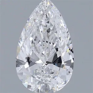 0.53ct PEAR D SI2 Natural diamond