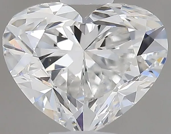 0.6ct HEART F VS1 Natural diamond