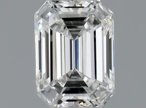 0.3ct EMERALD E IF Natural diamond