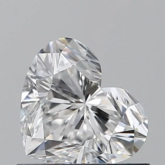 0.71ct HEART D VS2 Natural diamond