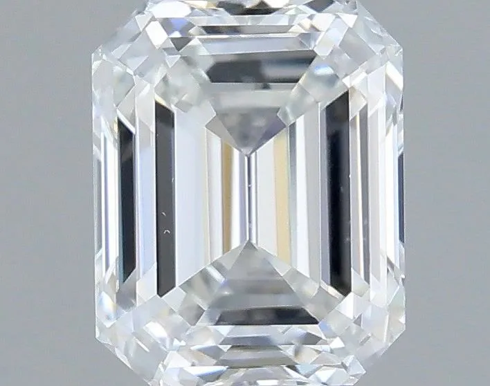0.70ct EMERALD F VVS2 Natural diamond