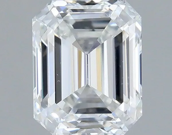 0.7ct EMERALD F VVS2 Natural diamond