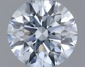 0.33ct ROUND Fancy Light Blue VVS1 Coloured Lab diamond