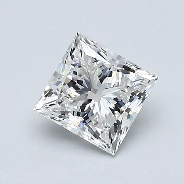 0.73ct PRINCESS G VVS2 Natural diamond