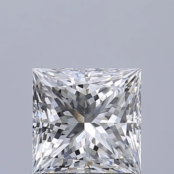 0.71ct PRINCESS D VS2 Natural diamond