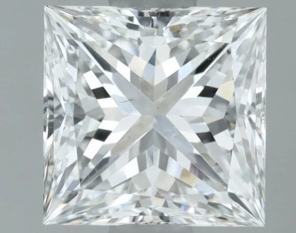 1.02ct PRINCESS F VS2 Natural diamond