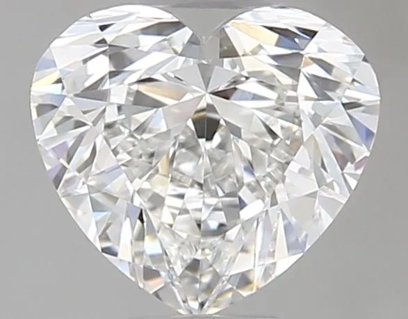0.5ct HEART F VVS1 Natural diamond