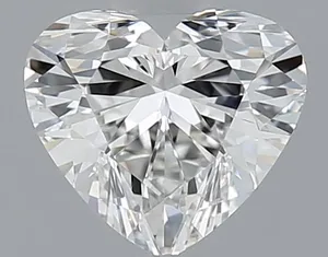 0.76ct HEART G VVS1 Natural diamond