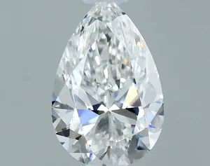 0.39ct PEAR F VVS1 Natural diamond