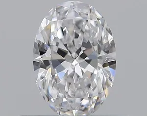 0.37ct OVAL D VVS1 Natural diamond