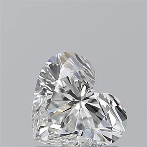 1.02ct HEART F VVS2 Natural diamond