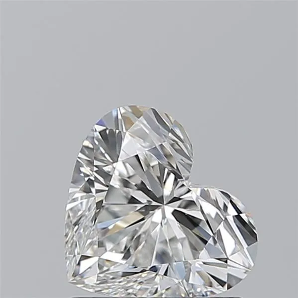 1.02ct HEART F VVS2 Natural diamond