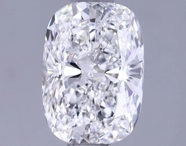 0.84ct CUSHION E VVS2 Lab diamond