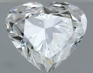 0.71ct HEART E VVS2 Natural diamond