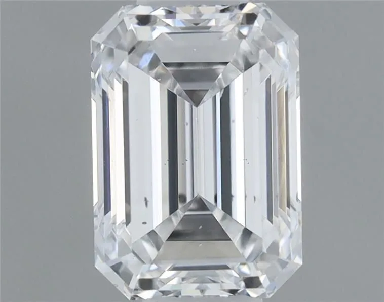 0.41ct EMERALD D SI1 Natural diamond