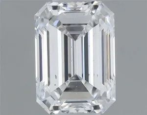 0.41ct EMERALD D SI1 Natural diamond