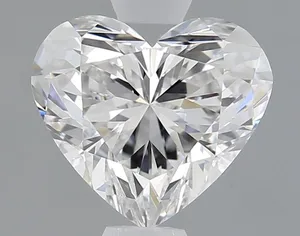 1.08ct HEART D VVS2 Lab diamond