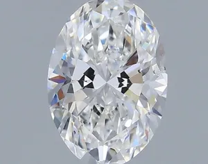 0.43ct OVAL F SI1 Natural diamond