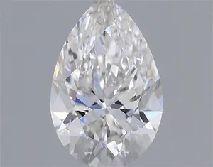 0.32ct PEAR E VVS1 Natural diamond