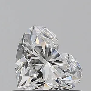 0.6ct HEART G VVS2 Natural diamond