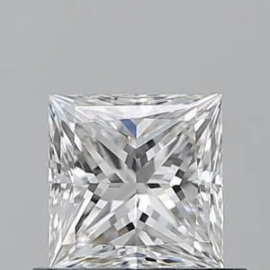 0.7ct PRINCESS G VVS2 Natural diamond