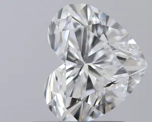 1ct HEART F VVS2 Natural diamond