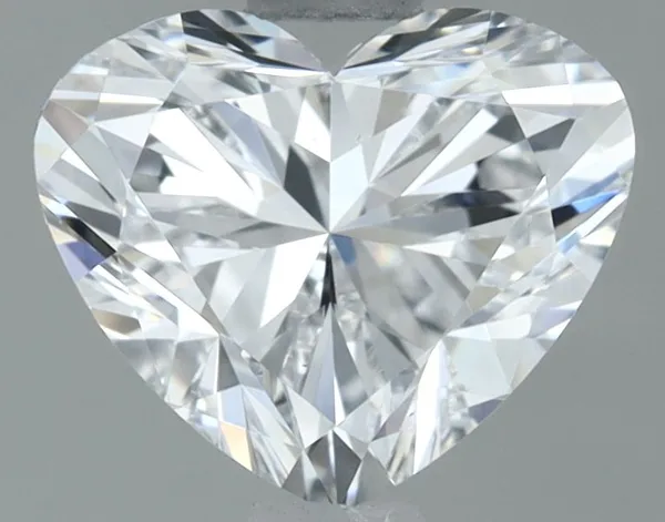 0.9ct HEART D VS2 Natural diamond