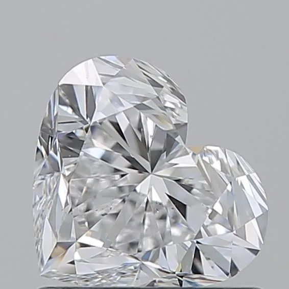 0.93ct HEART D SI1 Natural diamond