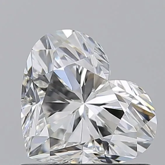 0.92ct HEART H VVS2 Natural diamond