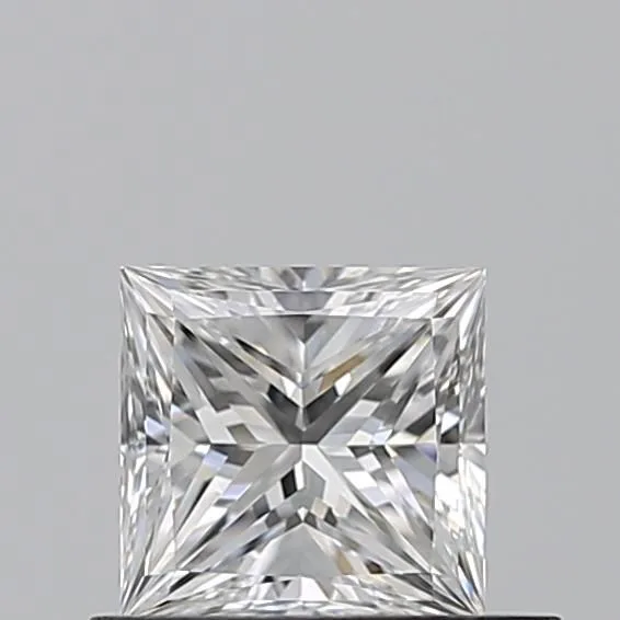 0.53ct PRINCESS D IF Natural diamond