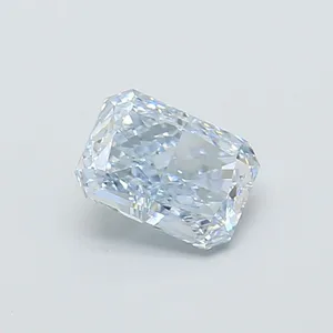 1.02ct RADIANT Fancy Intense Blue VVS2 Coloured Lab diamond