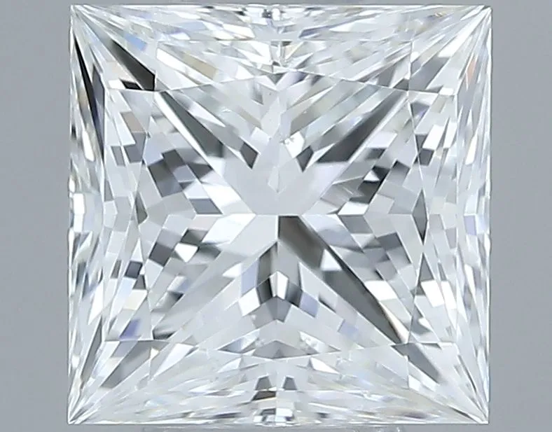 1.00ct PRINCESS F SI1 Natural diamond