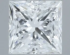 1ct PRINCESS F SI1 Natural diamond