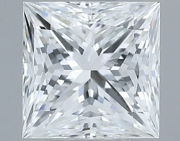 1ct PRINCESS F SI1 Natural diamond