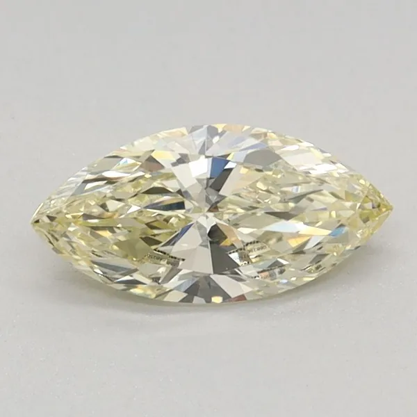 0.49ct MARQUISE Fancy Yellow VS1 Coloured Lab diamond