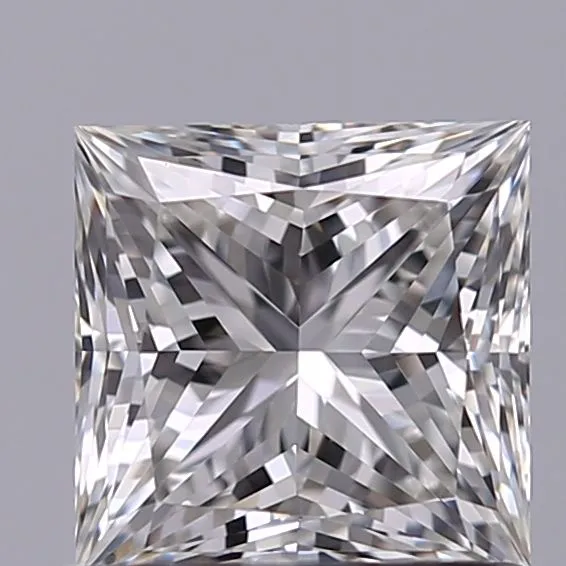 0.90ct PRINCESS H FL Natural diamond